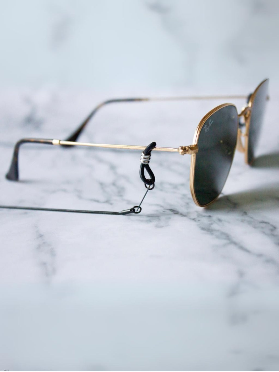 【Sunny Cords】Classy C BLACK/ゴールド&ブラック/眼鏡チェーン Sunny Cords】Classy C BLACK/ゴールド&ブラック/眼鏡チェーン
