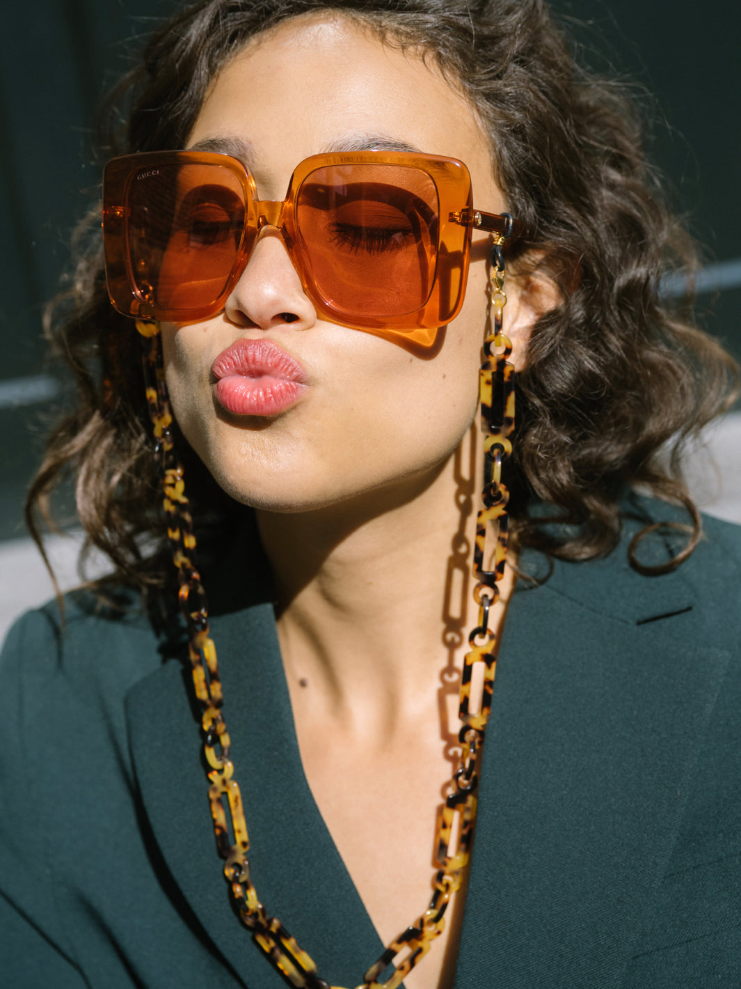 Hazel brown | Sunglasses chain