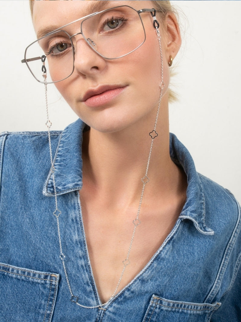 Silver Ruby Air | Glasses chain