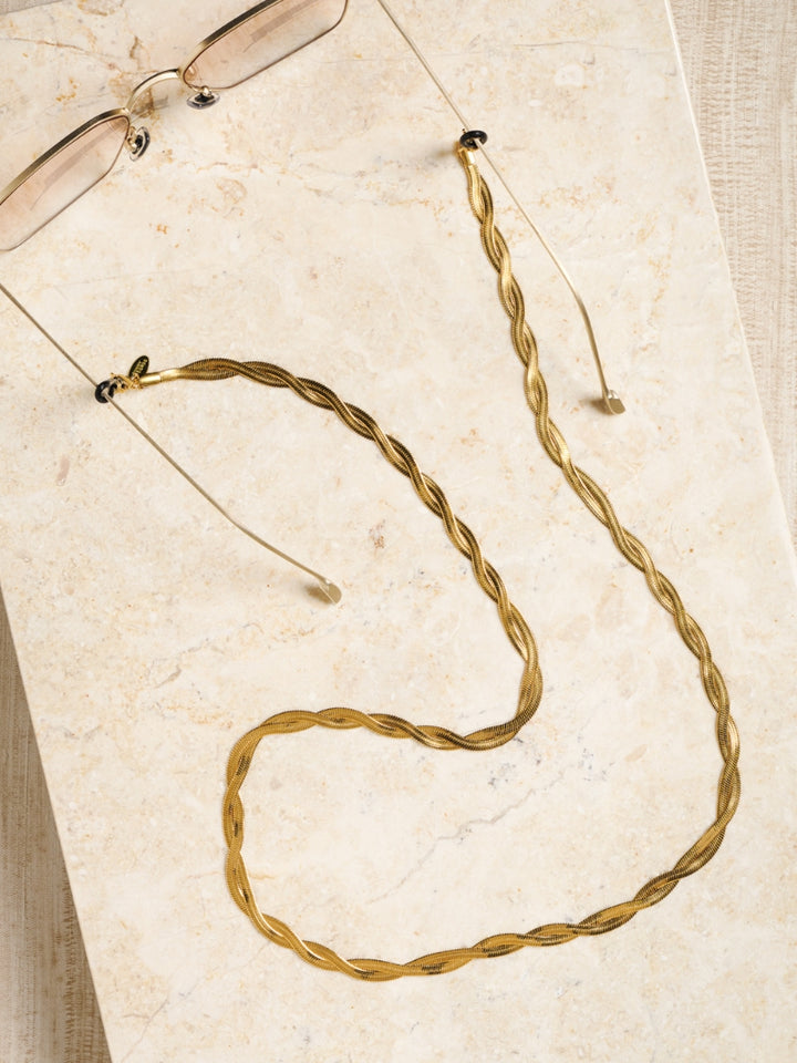 Sunny Cords Braided Jane Gold | Eye Glasses Chain