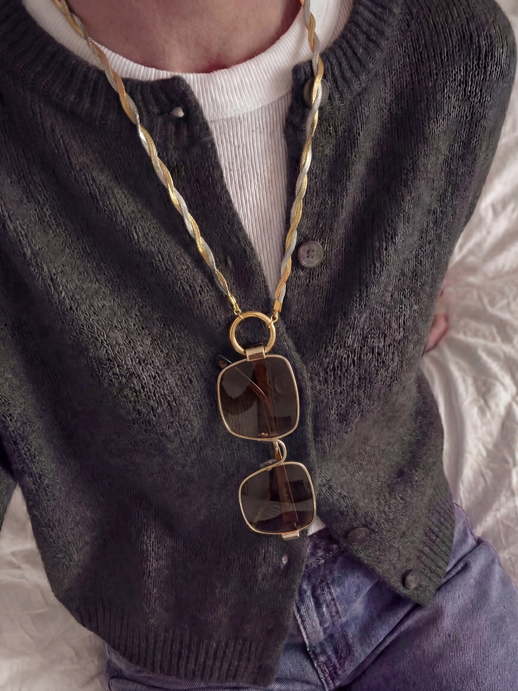 Sunny Cords Braided Jane Silver Gold | Ring Edit