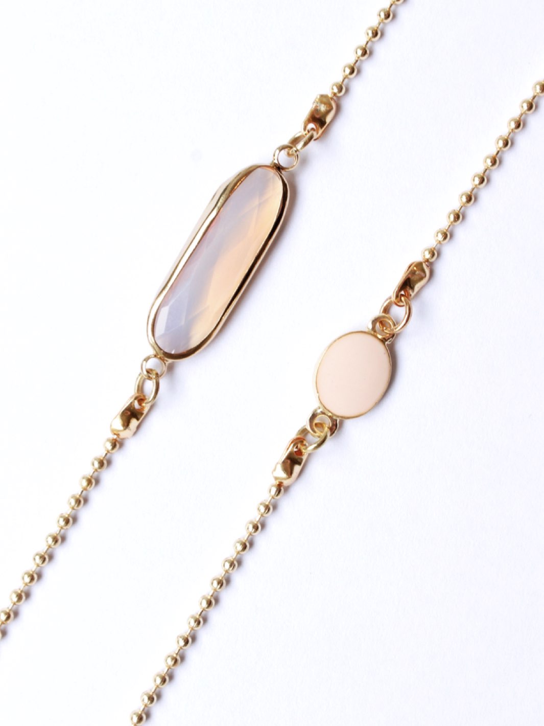 Sunny Cords Crystal C Peach | Sunglasses Chain