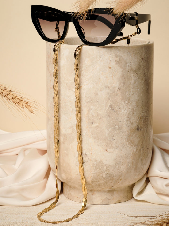 Sunny Cords Gold Braided Jane Gold | Eye Glasses Chain