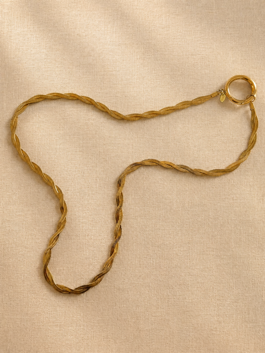 Sunny Cords gold Braided Jane Silver Gold | Ring Edit