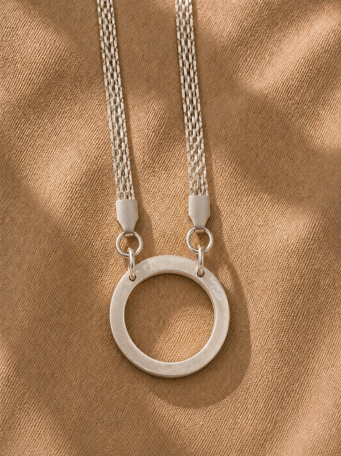 Sunny Cords Lux long - silver | Ring Edit