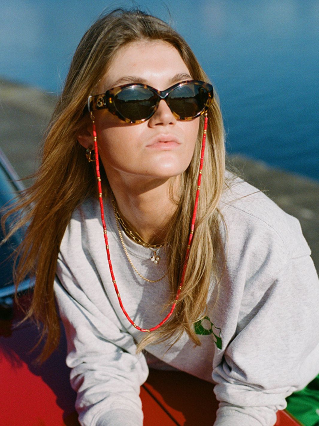 Sunny Cords Red Coral | Coco Bonito