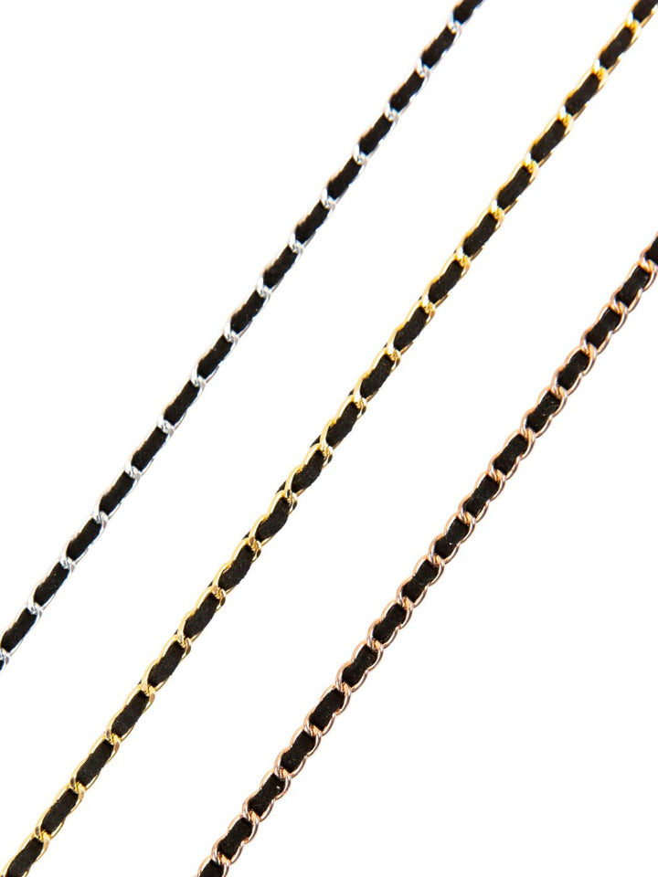 Sunny Cords Rose-gold Classy C black-gold | Glasses strap