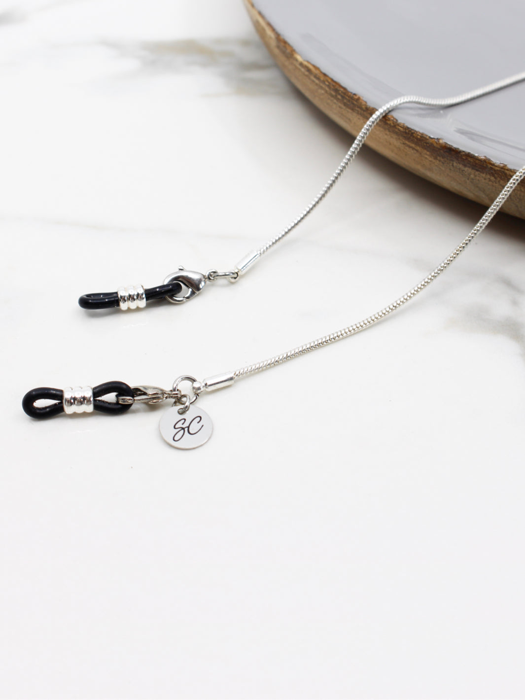 Sunny Cords Snake silver | Glasses Strap