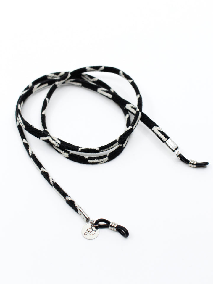 Sunny Cords Aquamate black | Glasses Strap Unisex