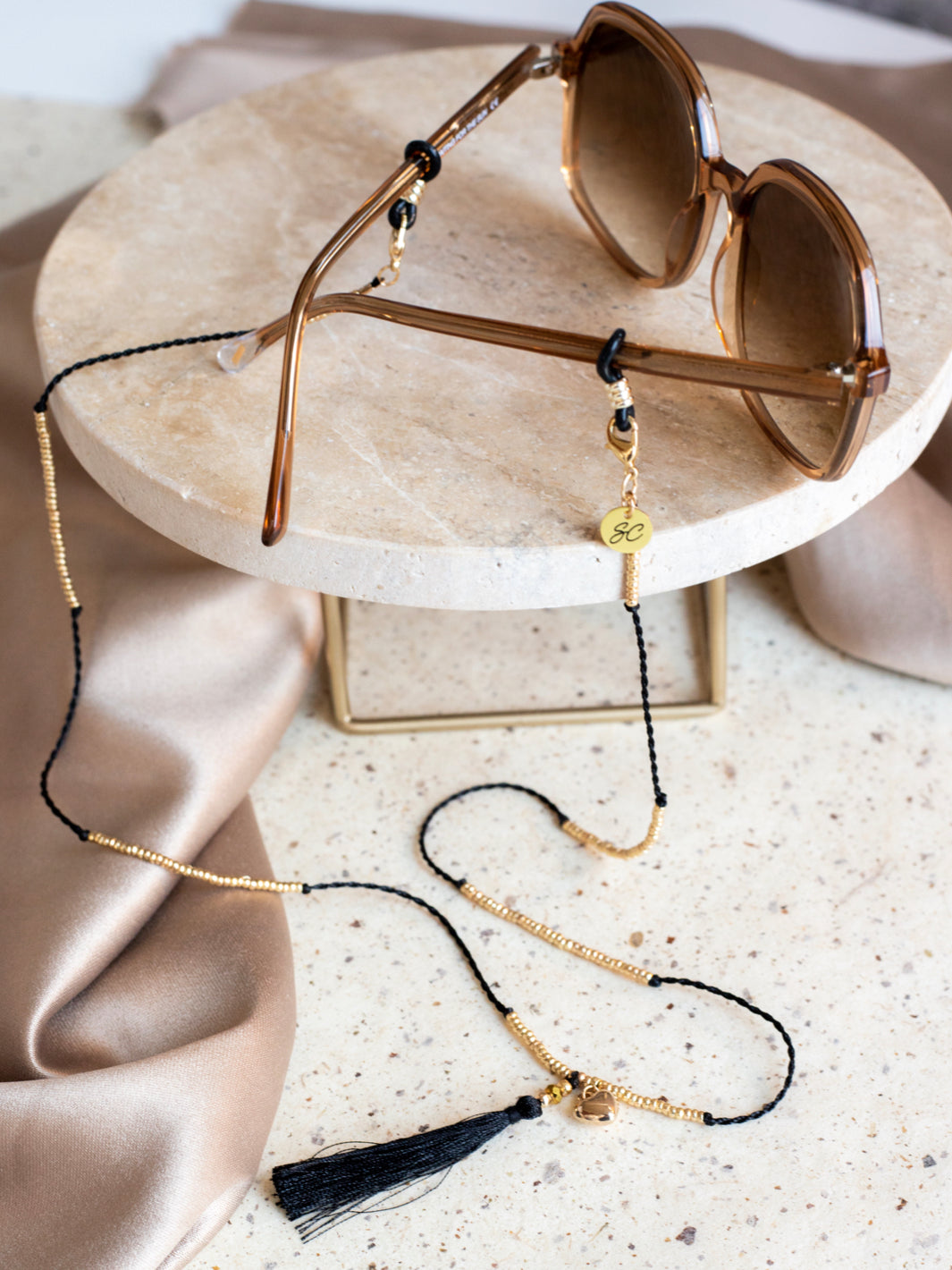Sunny Cords Black McTassel Black | Eye Glasses Chain