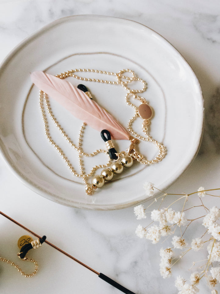 Sunny Cords Feather C | Eye glasses chain